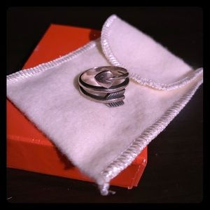 James Avery Arrow & Heart ring